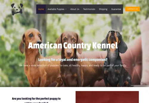 is americancountrykennel.com legit? screenshot