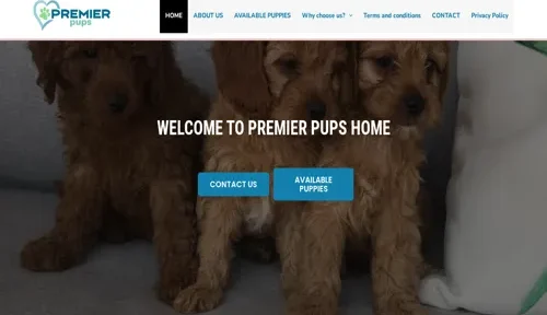 A screenshot of Genlanfamilystbernard.com