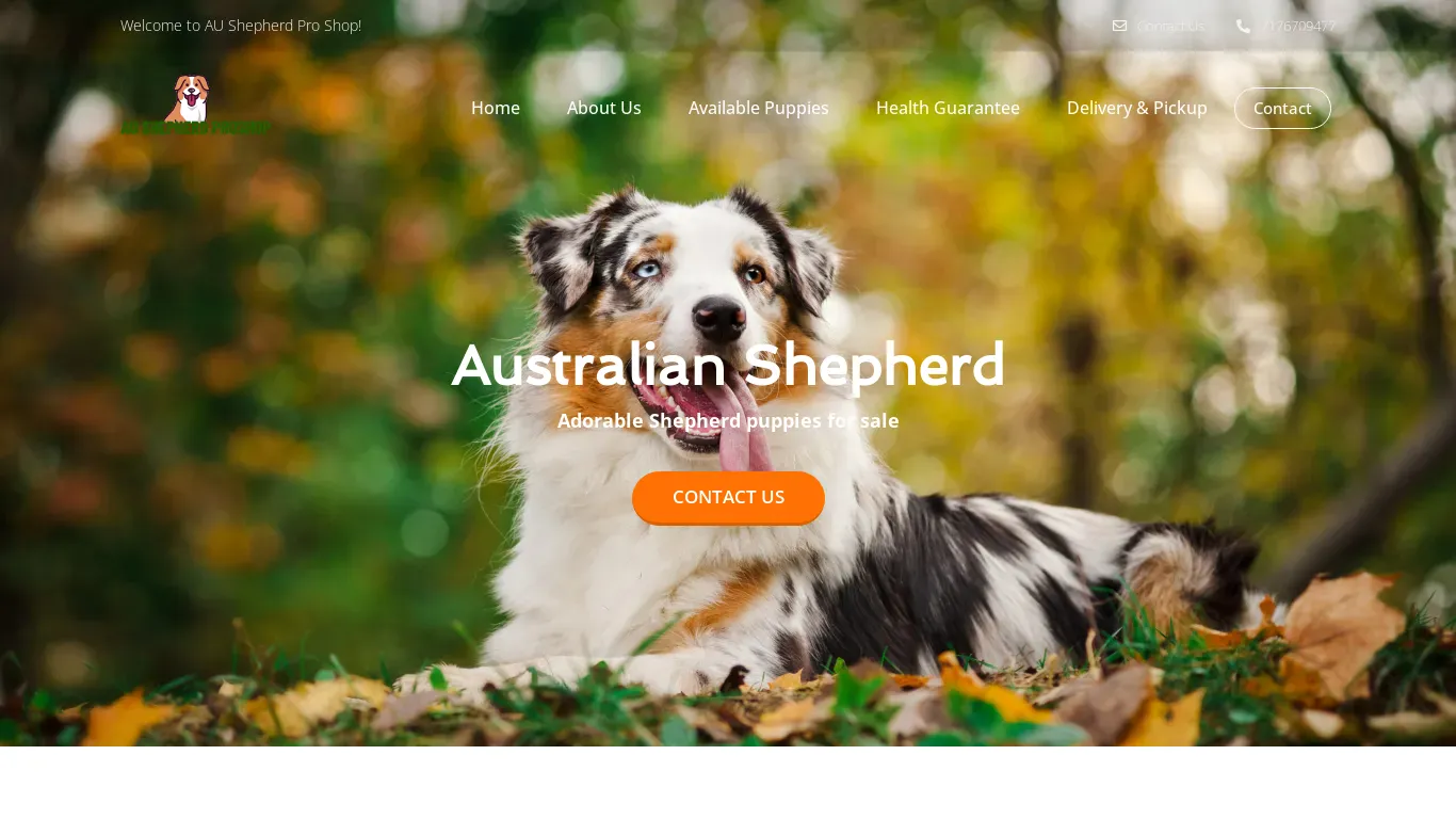 is aushepherdpro-shop.com legit? screenshot