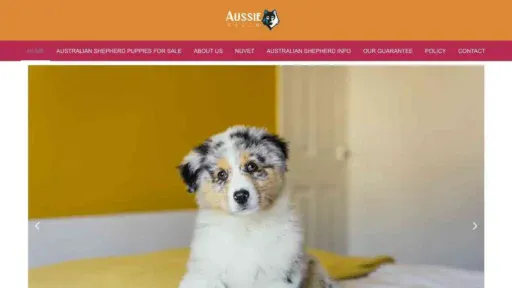 A screenshot of Genlanfamilystbernard.com
