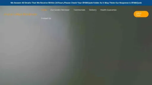 A screenshot of Genlanfamilystbernard.com