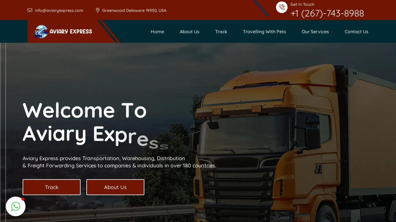 is Welcome | Shipping, Logistics, Warehousing, Distribution and Freight Services | Aviary Express legit? screenshot