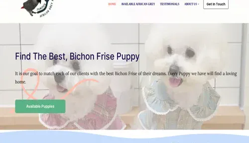 A screenshot of Genlanfamilystbernard.com