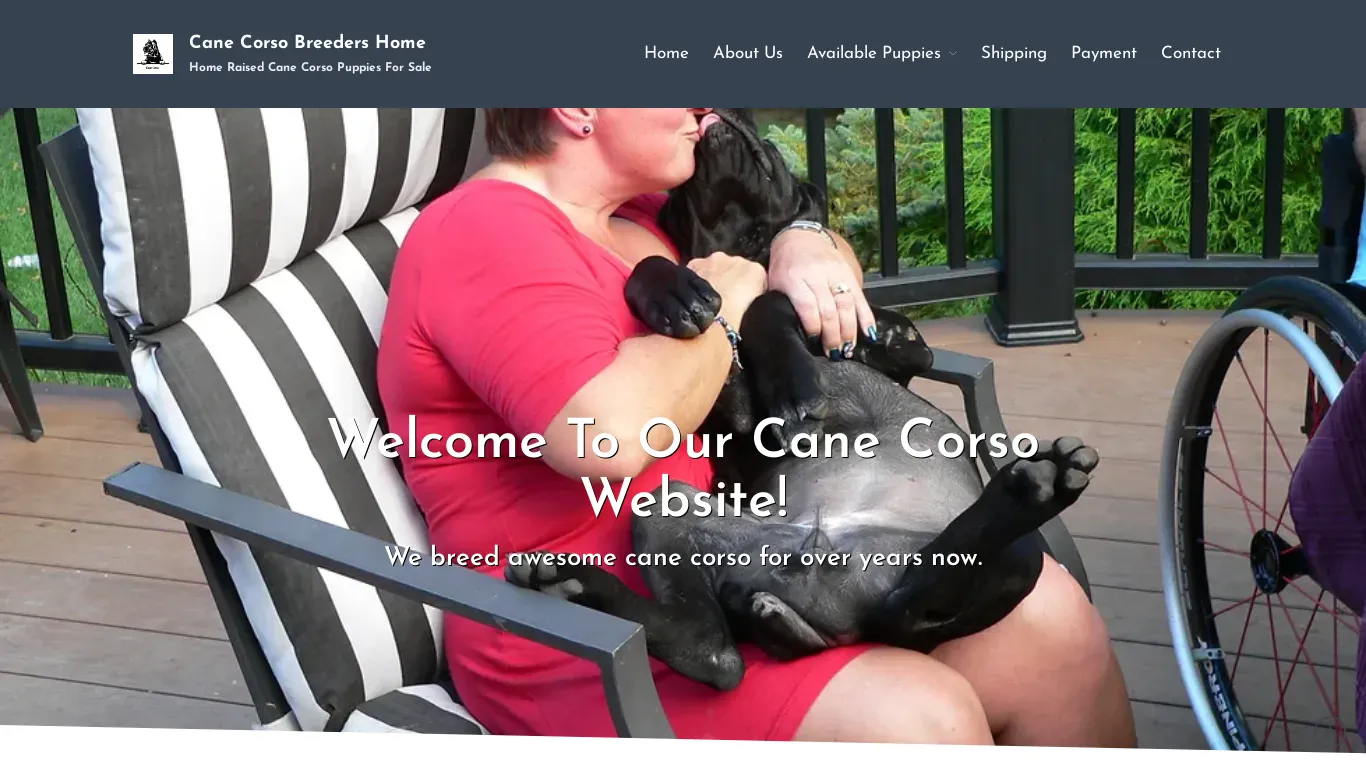 is babiescanecorso.com legit? screenshot