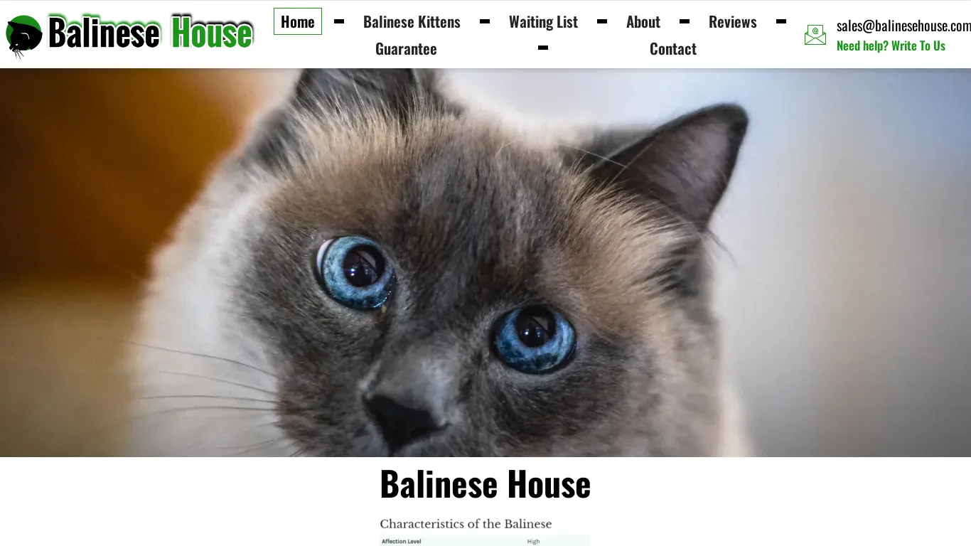 is balinesehouse.com legit? screenshot