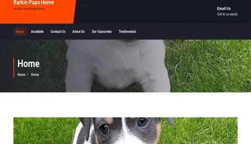 A screenshot of Genlanfamilystbernard.com