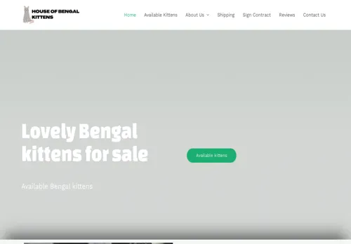is bengalheavencattery.com legit? screenshot