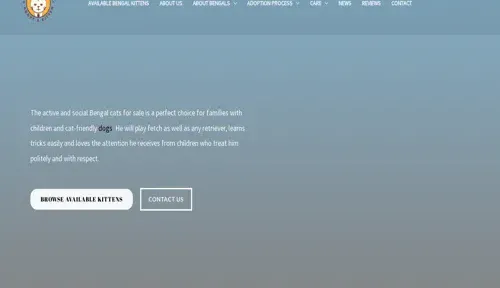 A screenshot of Genlanfamilystbernard.com