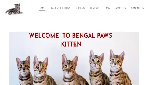A screenshot of Genlanfamilystbernard.com