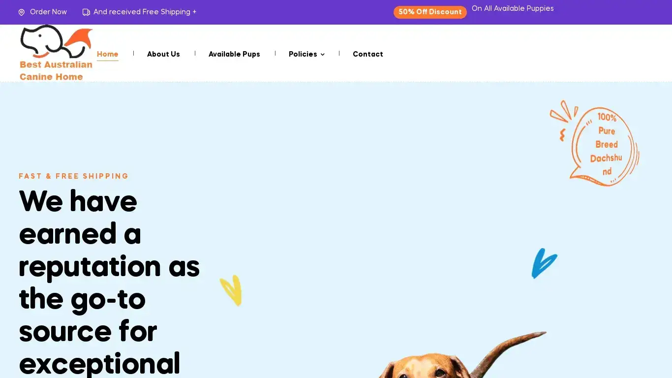is Best Australian Canine Home legit? screenshot
