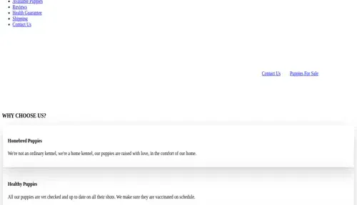 A screenshot of Genlanfamilystbernard.com