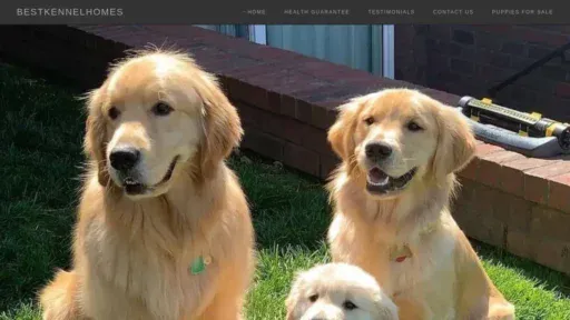 A screenshot of Bestkennelhomes.com