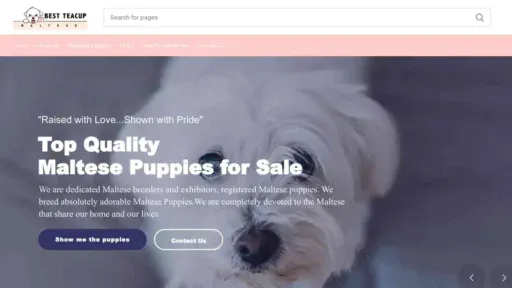 A screenshot of Genlanfamilystbernard.com