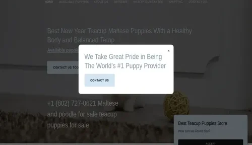 A screenshot of Genlanfamilystbernard.com