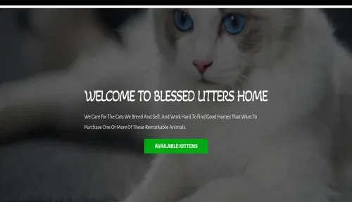 A screenshot of Genlanfamilystbernard.com