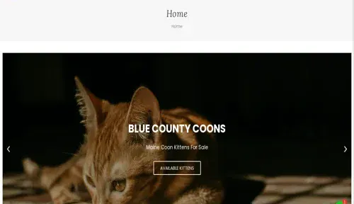 A screenshot of Genlanfamilystbernard.com