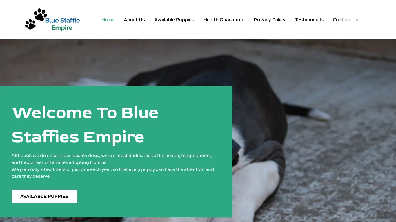 is Blue Staffies Empire legit? screenshot