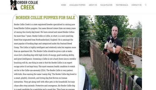 A screenshot of Genlanfamilystbernard.com
