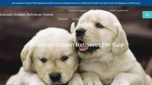 A screenshot of Genlanfamilystbernard.com