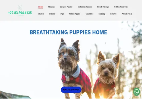is breathtakingpets.co.za legit? screenshot