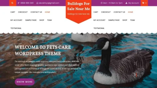 A screenshot of Genlanfamilystbernard.com