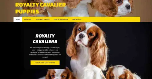 A screenshot of Genlanfamilystbernard.com