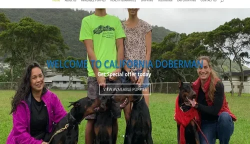 A screenshot of Genlanfamilystbernard.com