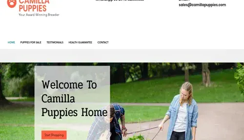 A screenshot of Genlanfamilystbernard.com