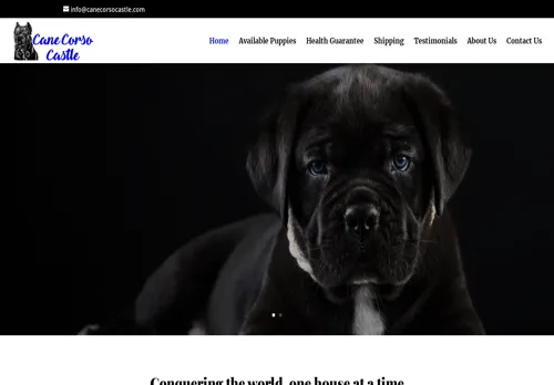 is canecorsocastle.com legit? screenshot