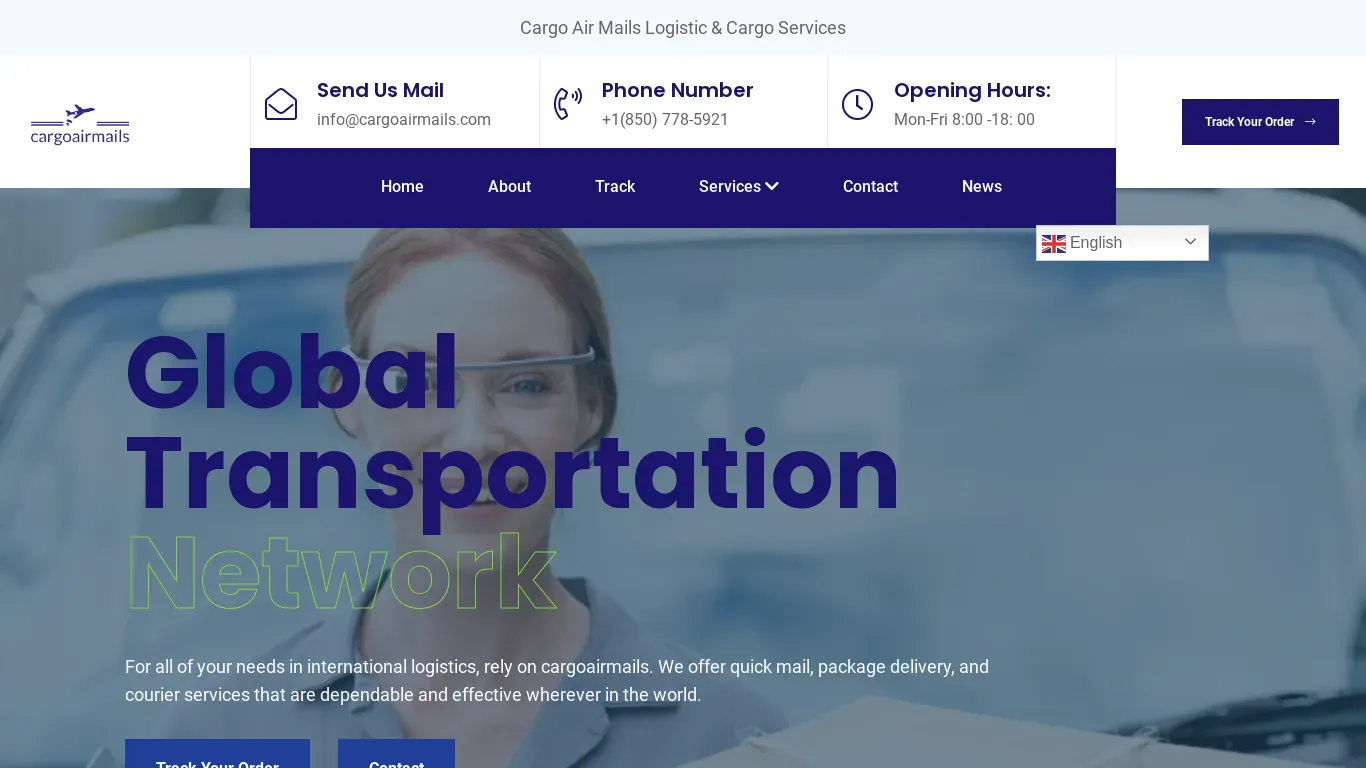 is Cargo Air Mails - Fast and Reliable Air Freight Services legit? screenshot