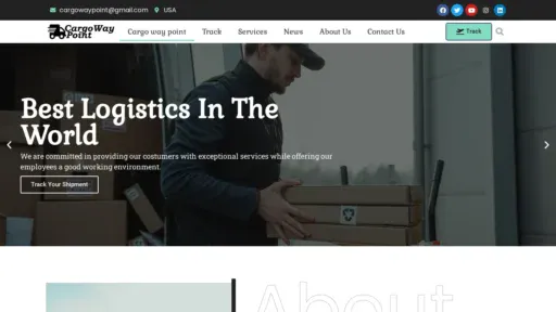 A screenshot of Cargowaypoint.com