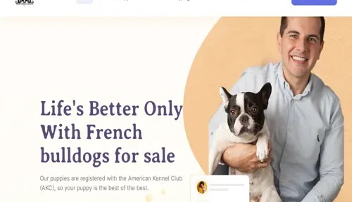 A screenshot of Genlanfamilystbernard.com