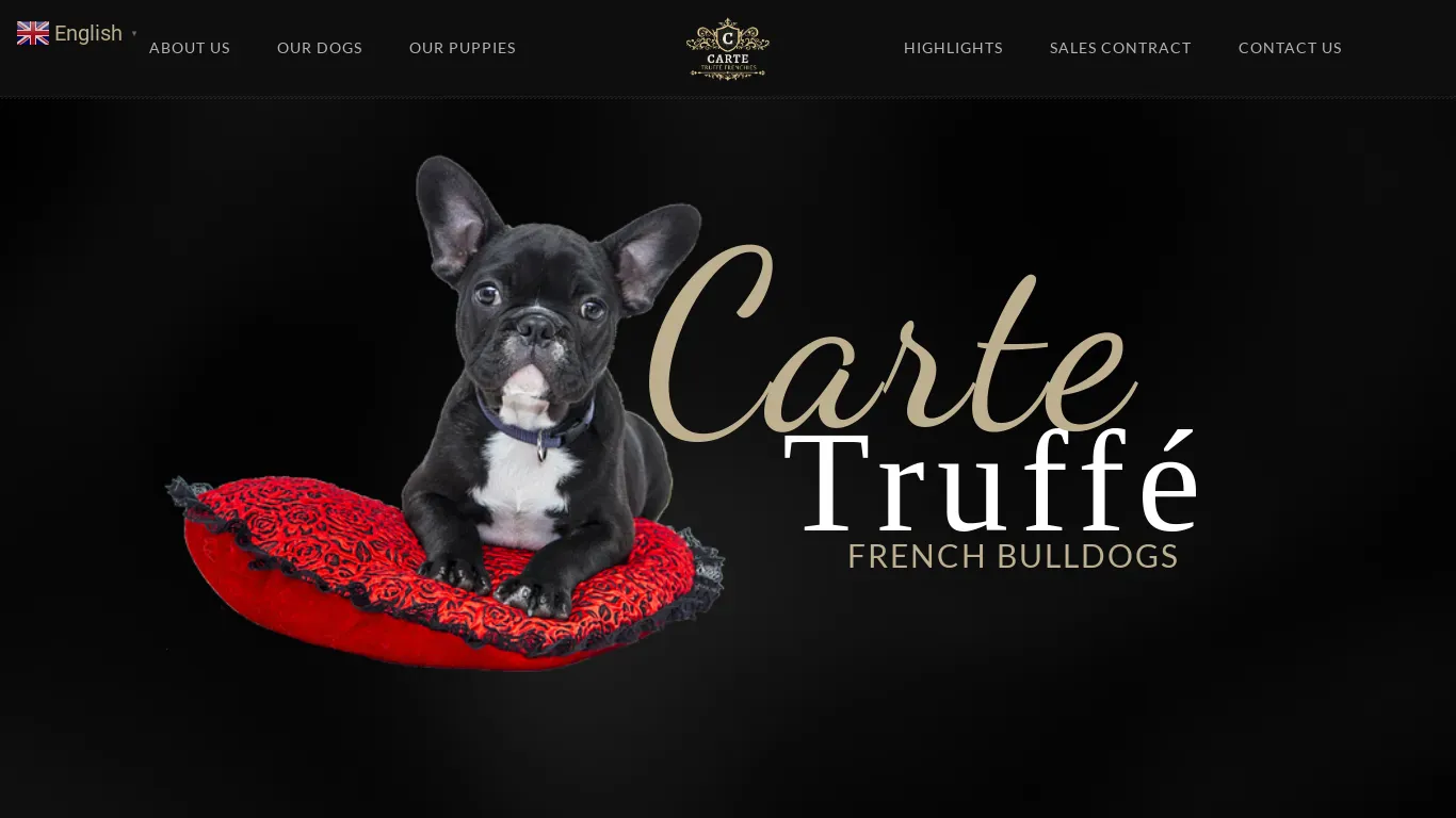 is cartetruffefrenchies.com legit? screenshot