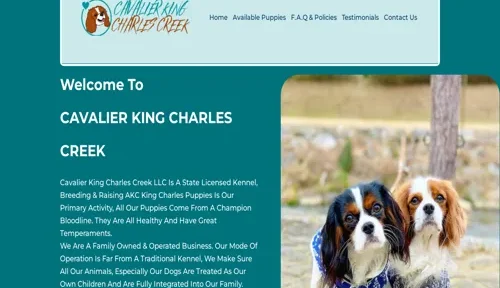 A screenshot of Genlanfamilystbernard.com