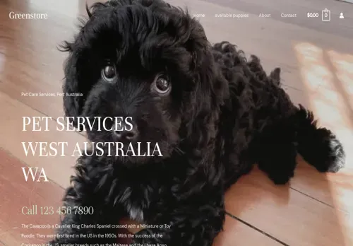 is cavarpoopuppyshop.com legit? screenshot