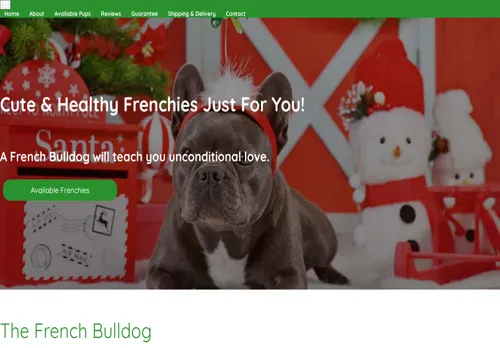 is championfrenchiepups.com legit? screenshot