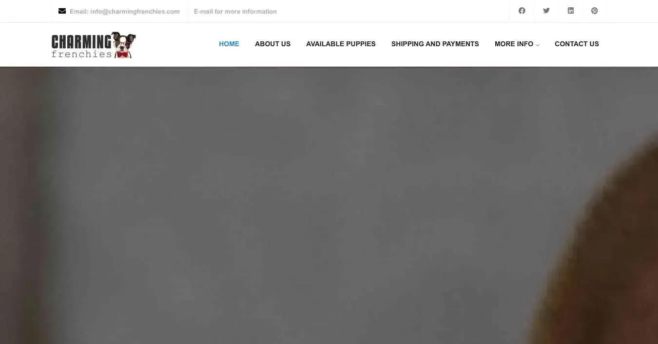 is charmingfrenchies.com legit? screenshot