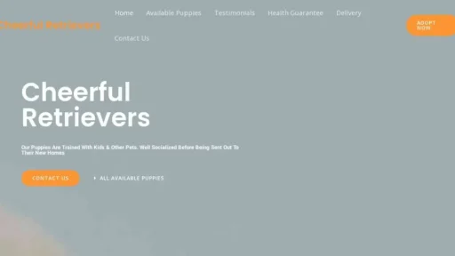 A screenshot of Genlanfamilystbernard.com