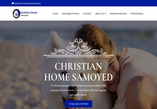 is christianhomesamoyed.com legit? screenshot
