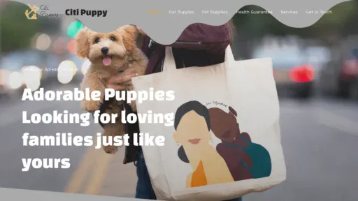 A screenshot of Citymaltipoos.com