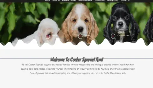 A screenshot of Genlanfamilystbernard.com