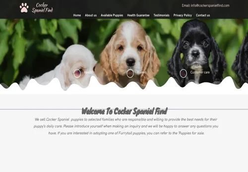 A screenshot of Genlanfamilystbernard.com