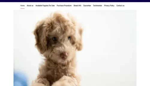 A screenshot of Genlanfamilystbernard.com