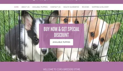 A screenshot of Genlanfamilystbernard.com