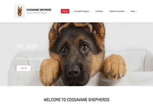 is cossvgermanshepherds.com legit? screenshot