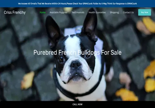 is crissfrenchy.com legit? screenshot