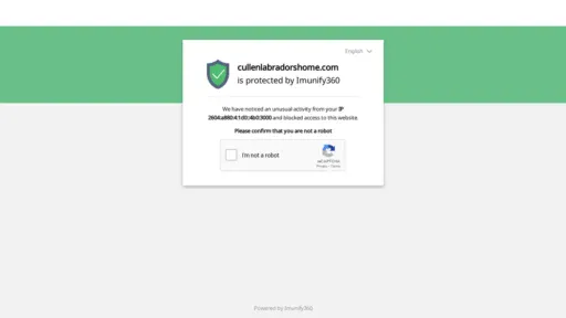 A screenshot of Cullenlabradorshome.com