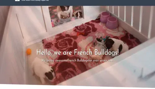 A screenshot of Genlanfamilystbernard.com