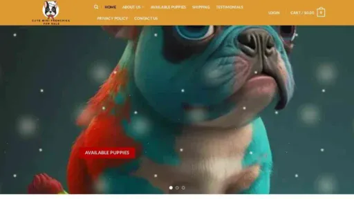 A screenshot of Genlanfamilystbernard.com