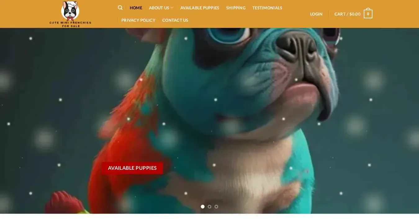 is cuteminifrenchiesforsale.com legit? screenshot